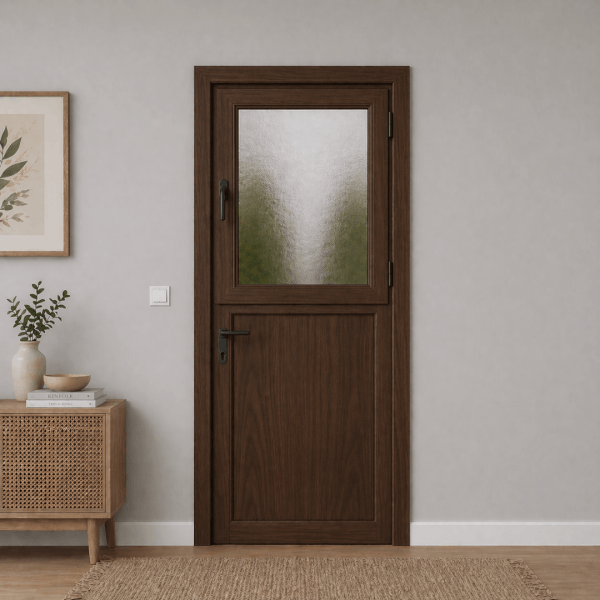 NG Habitats Porte fermière noyer - SQUARE