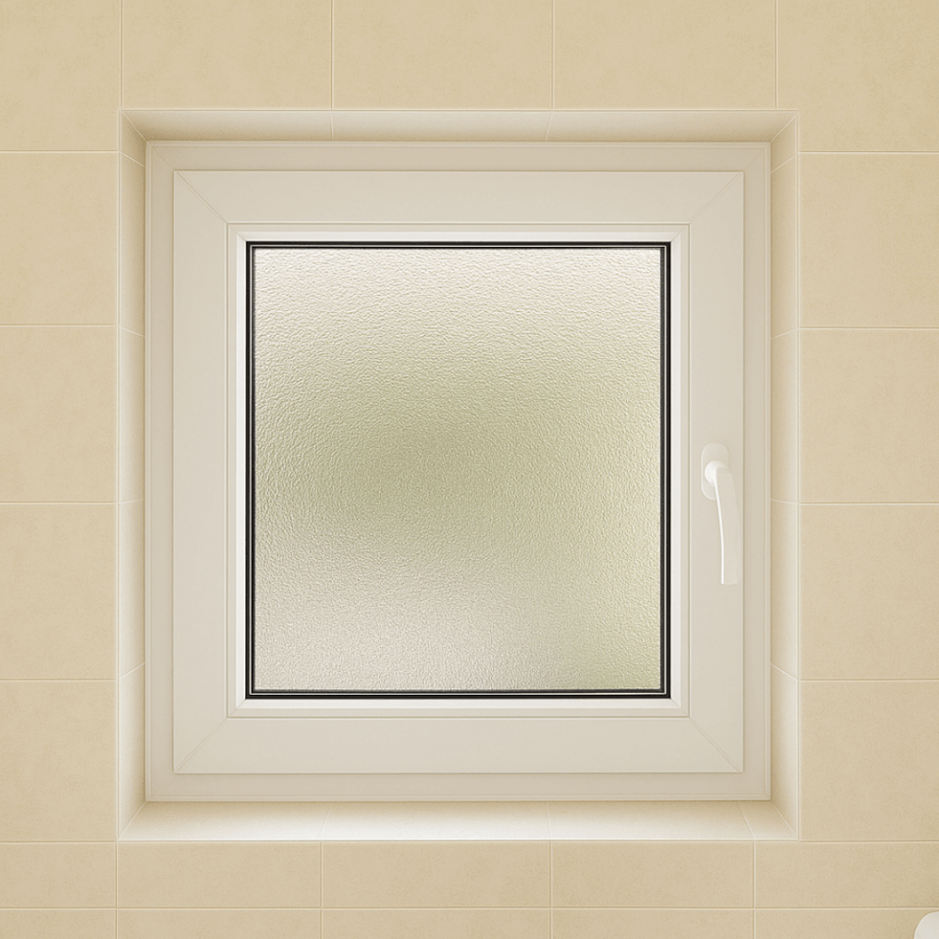 Fenêtre PVC salle de bain square