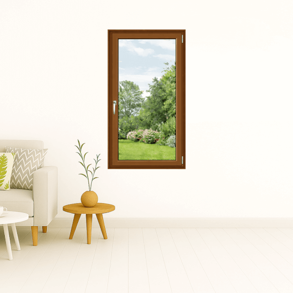 NG Habitats Fenêtre ALU brun argile RAL 8003 - Square 