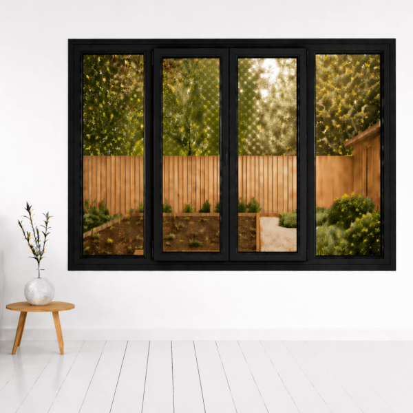 NG Habitats Fenêtre - 4 vantaux - noir - SQ