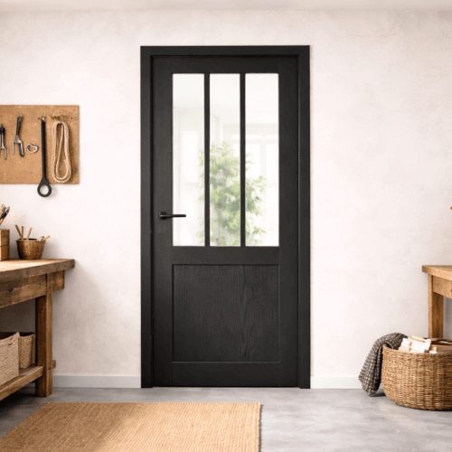 Porte atelier 9005 - SQUARE