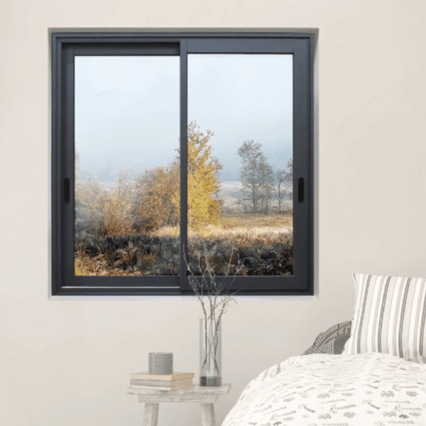 NG Habitats Fenêtre coulissante ALU anthracite square