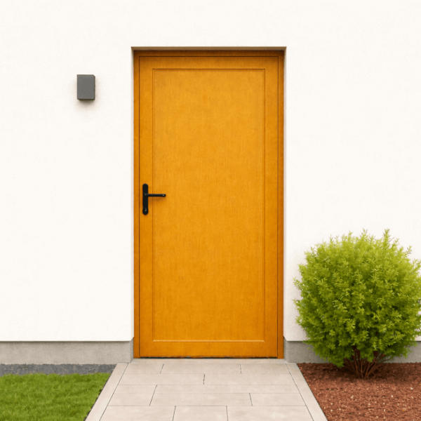 NG Habitats Porte exterieure pleine bois square