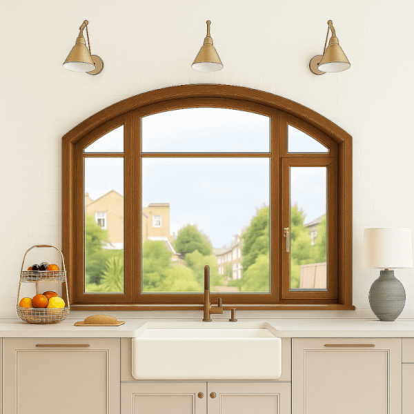 NG Habitats Fenêtre cintrée BOIS 3 vantaux square