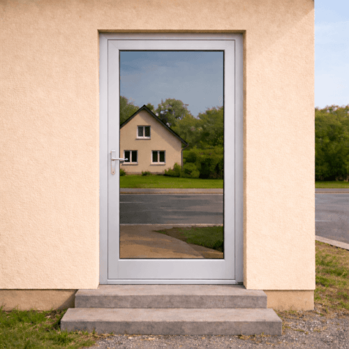 Porte PVC-ALU anti-bruit SQUARE