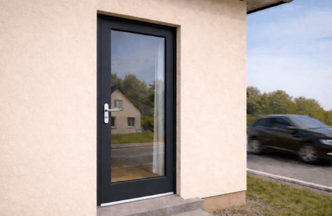 Porte ALU anti-bruit