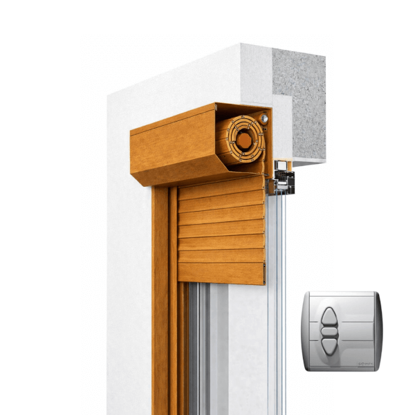 NG Habitats Volet roulant électrique chêne square