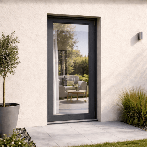 NG Habitats Porte-fenêtre PVC-ALU Square