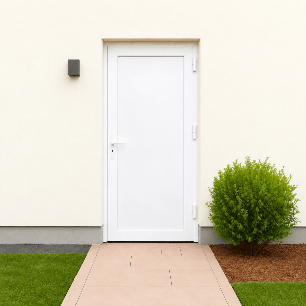 NG Habitats Porte de service PVC pleine ouverture exterieure - SQUARE