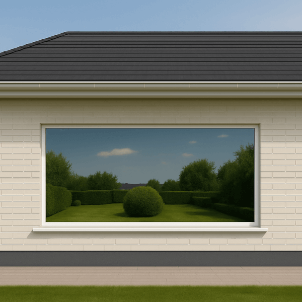 NG Habitats Fenêtre panoramique PVC square