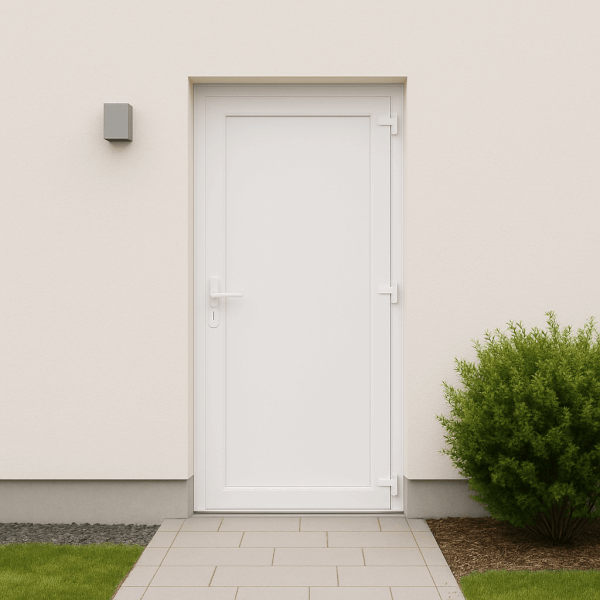 NG Habitats Porte de service PVC pleine square