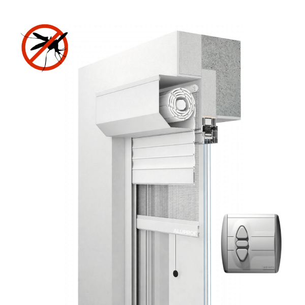 NG Habitats Volet roulant smart moustiquaire square 9016