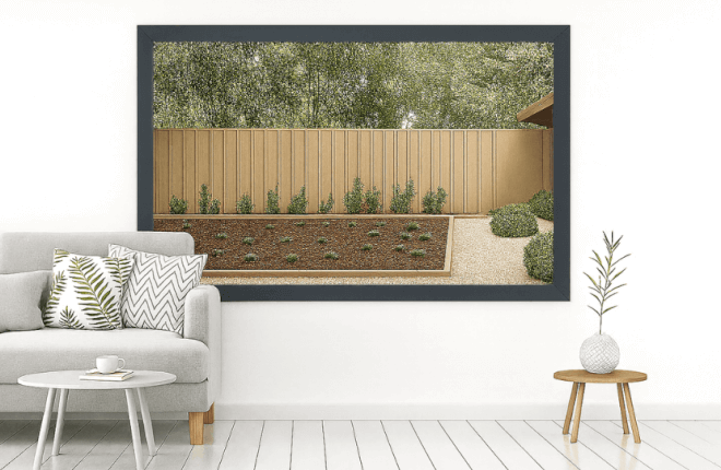 Fenêtre panoramique horizontale anthracite