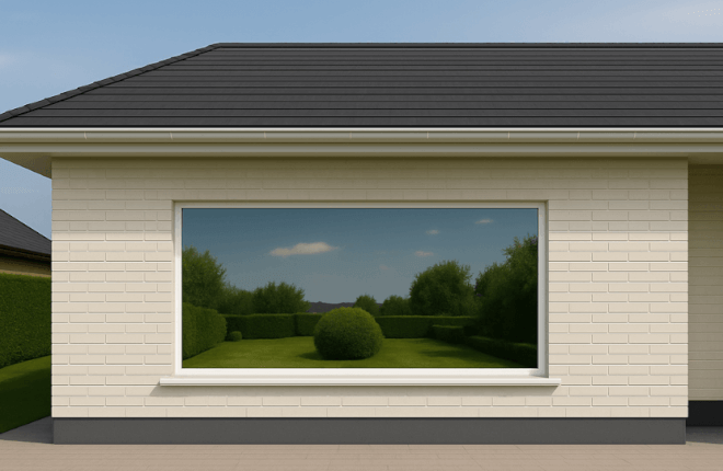 Fenêtre panoramique PVC