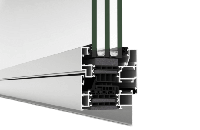 Fenêtre ALU rénovation - Aile de 22 mm