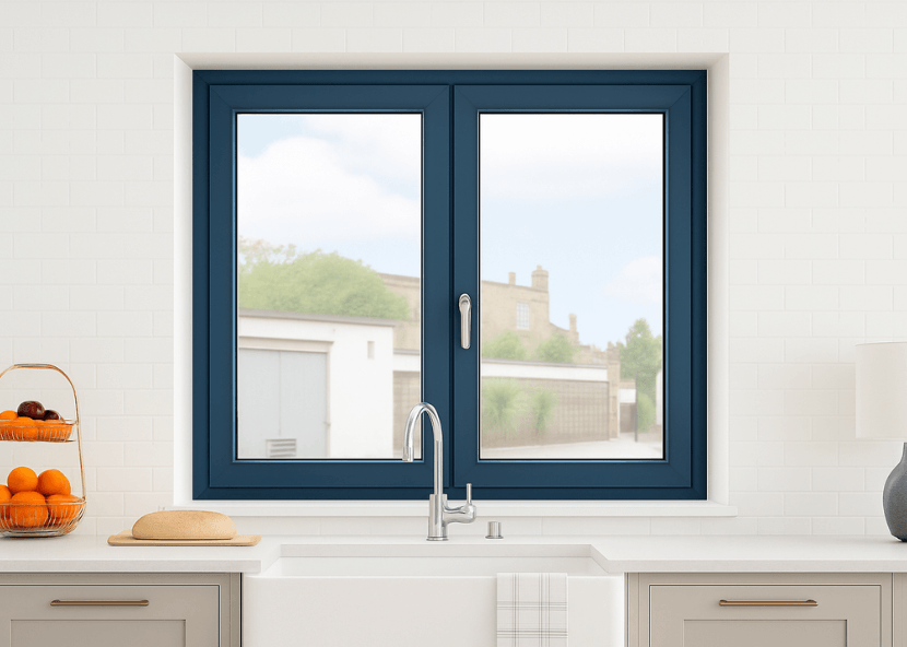 Fenêtres PVC plaxées