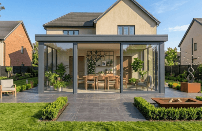 Baie vitrée véranda