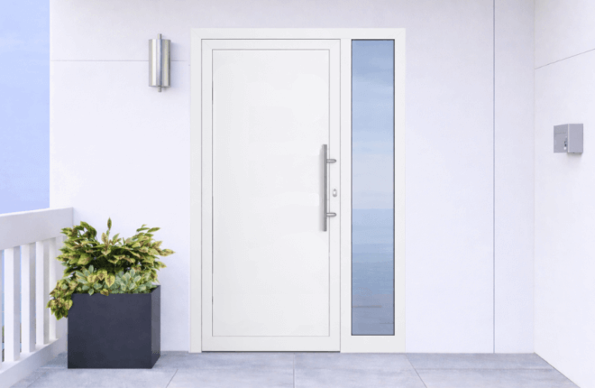 Porte PVC tiercée pleine - LONDRES