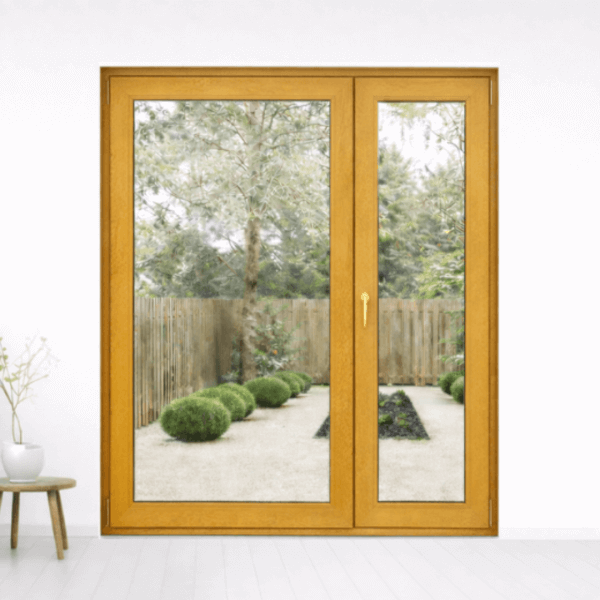 NG Habitats Porte-fenêtre tiercée chêne doré square