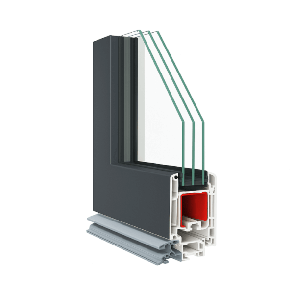 NG Habitats Porte mixte PVC-ALU square