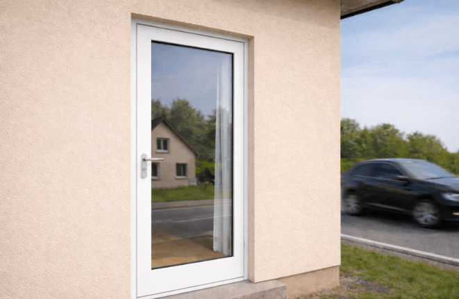 Porte PVC anti bruit