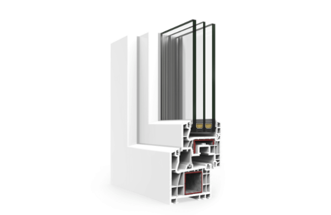 Fenêtre PVC triple vitrage