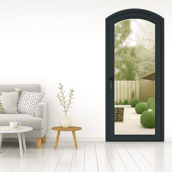 NG Habitats Porte-fenetre cintrée 1V 7016 square