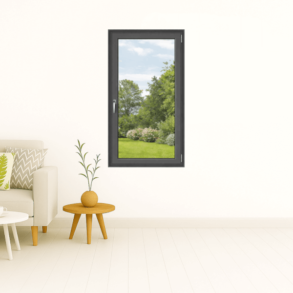 NG Habitats Fenêtre ALU gris basalte RAL 7012 - Square 