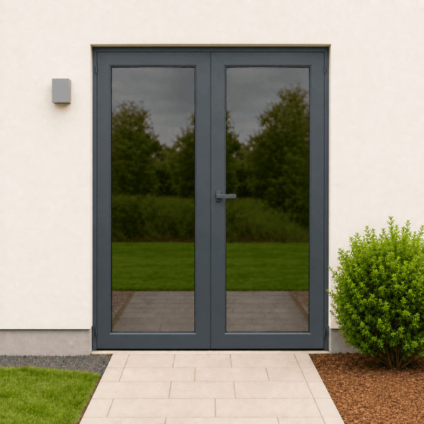 NG Habitats Porte de service 2 vantaux ALU - SQUARE