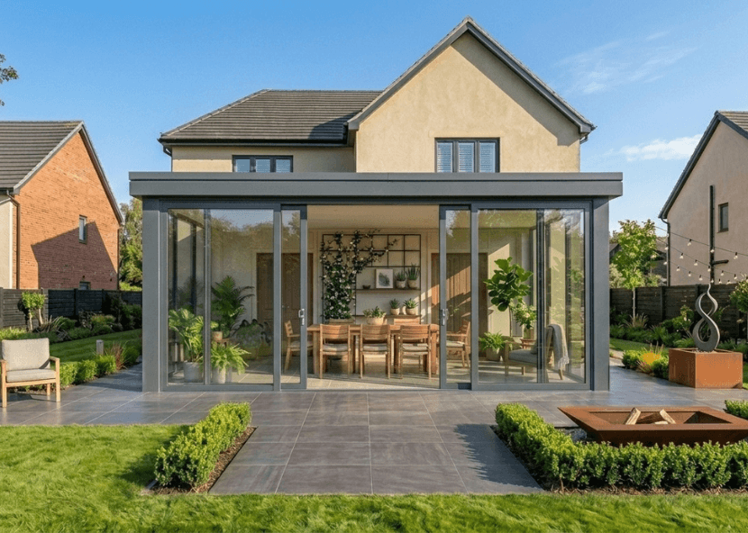 Baie vitrée véranda