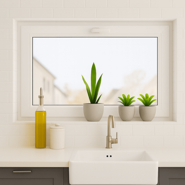 NG Habitats Fenetre de cuisine PVC square