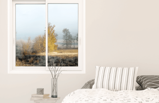 Fenêtre coulissante ALU blanc RAL 9016