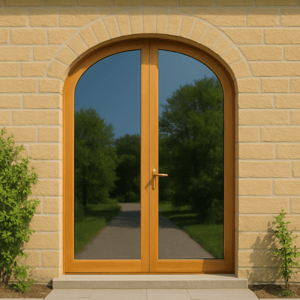 NG Habitats Porte cintrée BOIS 2 vantaux square