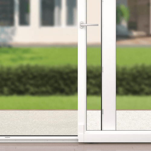 Coulissant à translation blanche