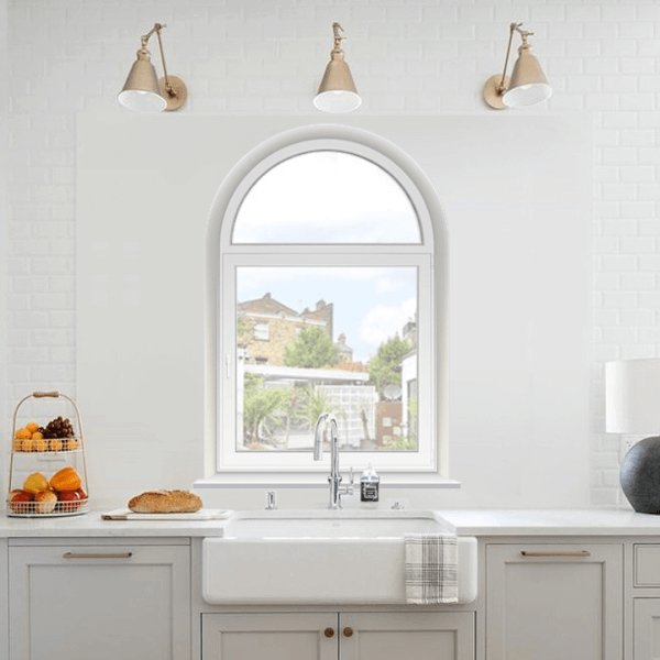 NG Habitats Fenêtre cintrée PVC 1V square