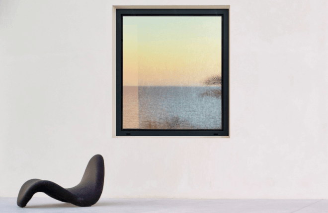 Châssis fixe aluminium anthracite