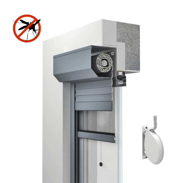 NG Habitats Volet roulant sangle moustiquaire SQUARE