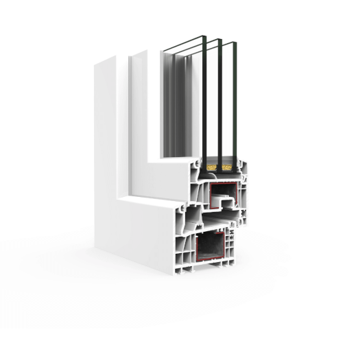 Porte-fenetre profilé