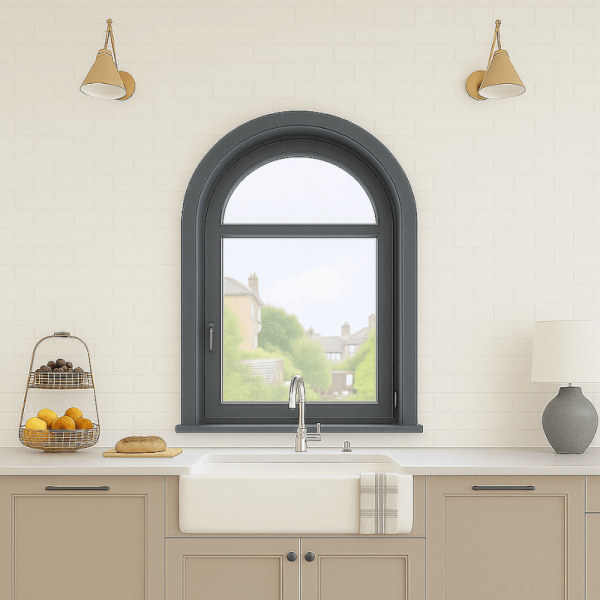 NG Habitats Fenêtre cintrée ALU 1 vantail square