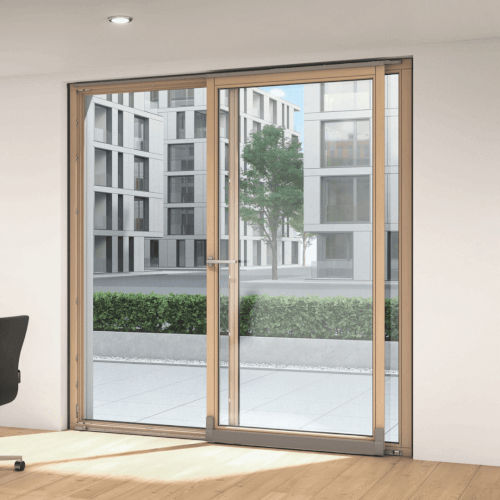 Baie oscillo-coulissante