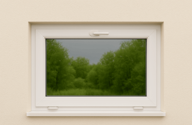 Fenêtre abattant PVC