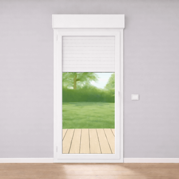 NG Habitats Porte fenêtre 1 vantail 9016 - SQUARE