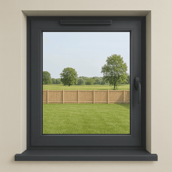 NG Habitats Fenêtre ALU avec aérateur square